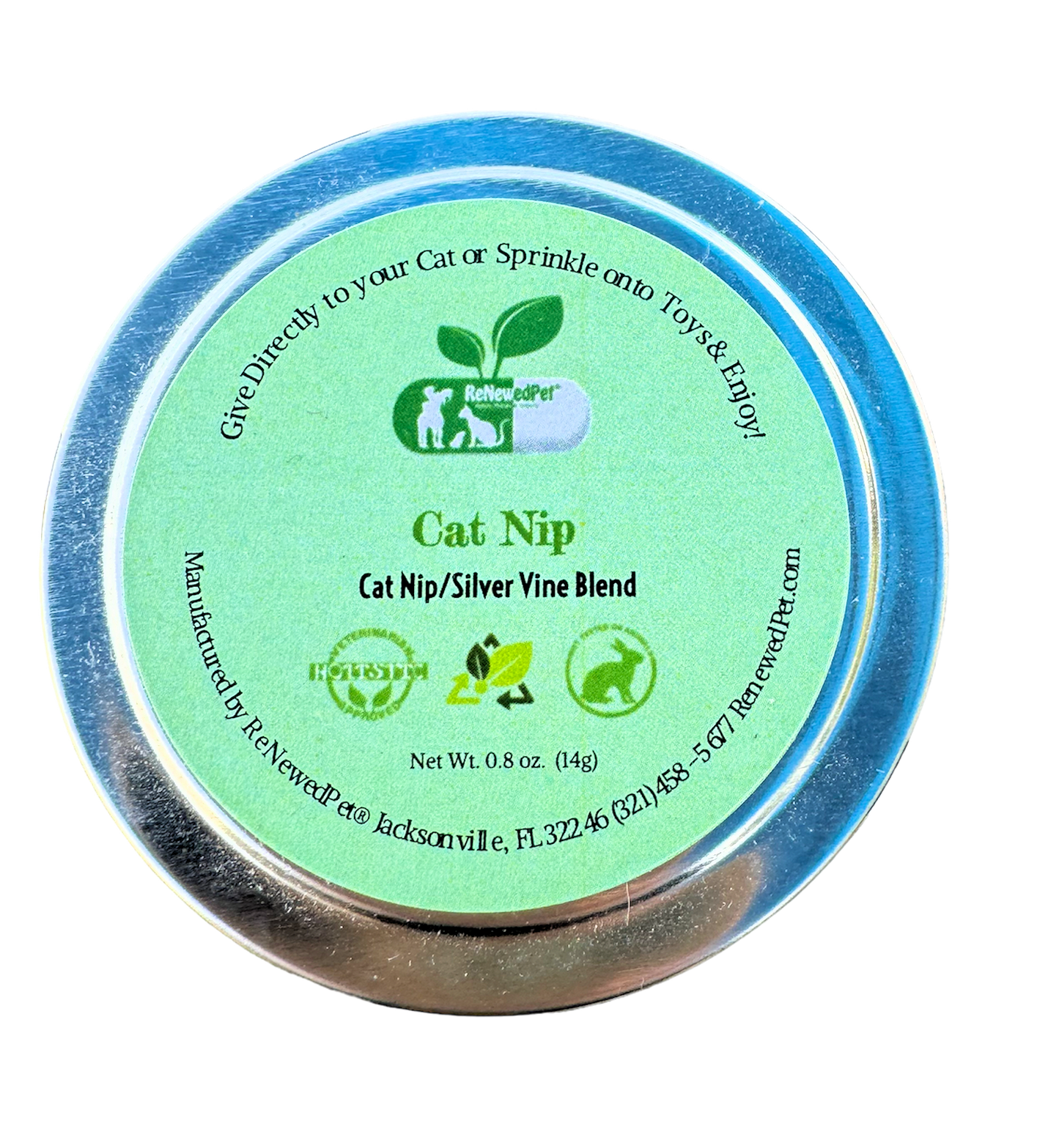 Organic Catnip / Silver Vine Mix