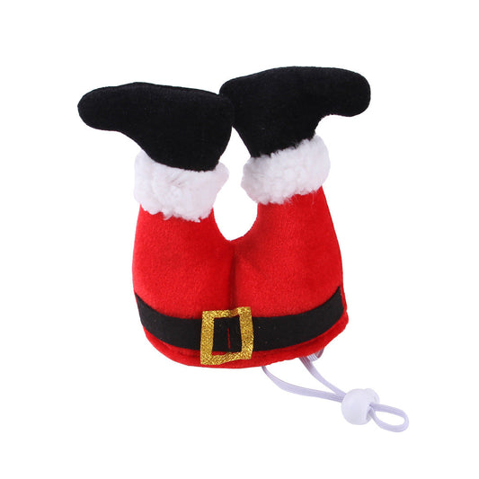 Christmas Fleece Pet Hat
