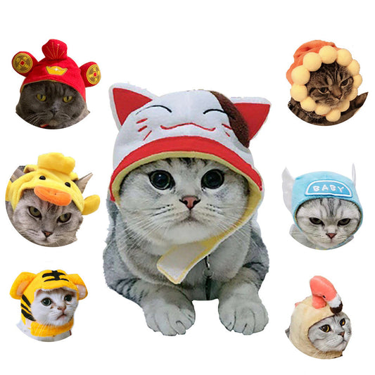 Funny Warm Pet Costume Hat