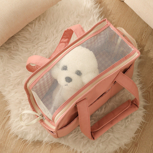 Cotton Pet Carrier Bag