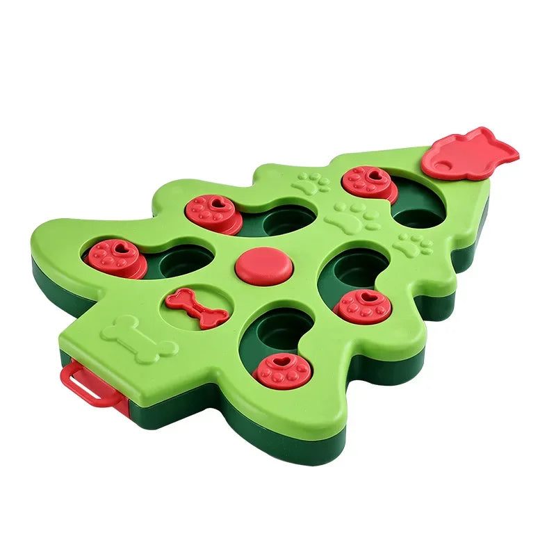 Dog puzzle toys slow feeder interactive non-slip bowl for dogs and cats training