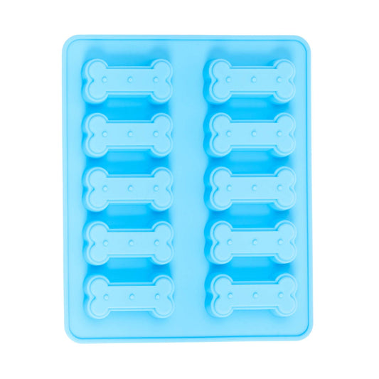 Bone-Shaped Silicone Baking Tray - Perfect for Dog Treats and More