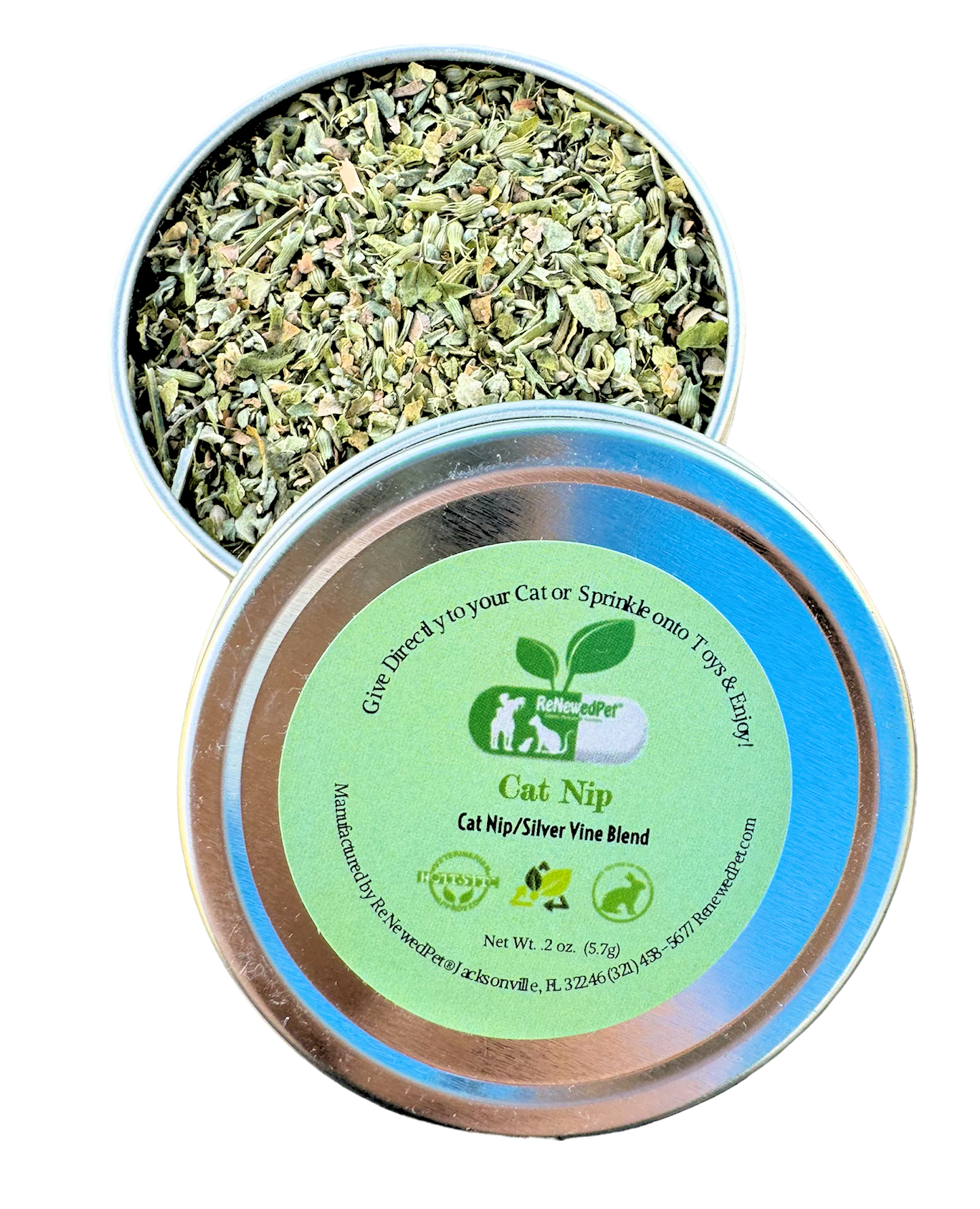 Organic Catnip / Silver Vine Mix