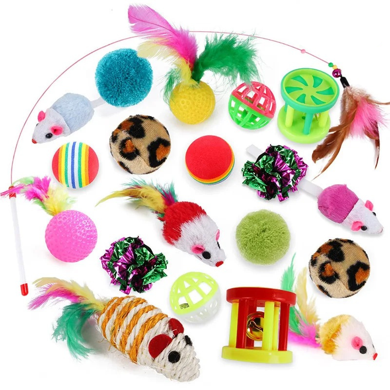 Kitten Toys Variety Pack - Interactive Play Set for Curious Cats