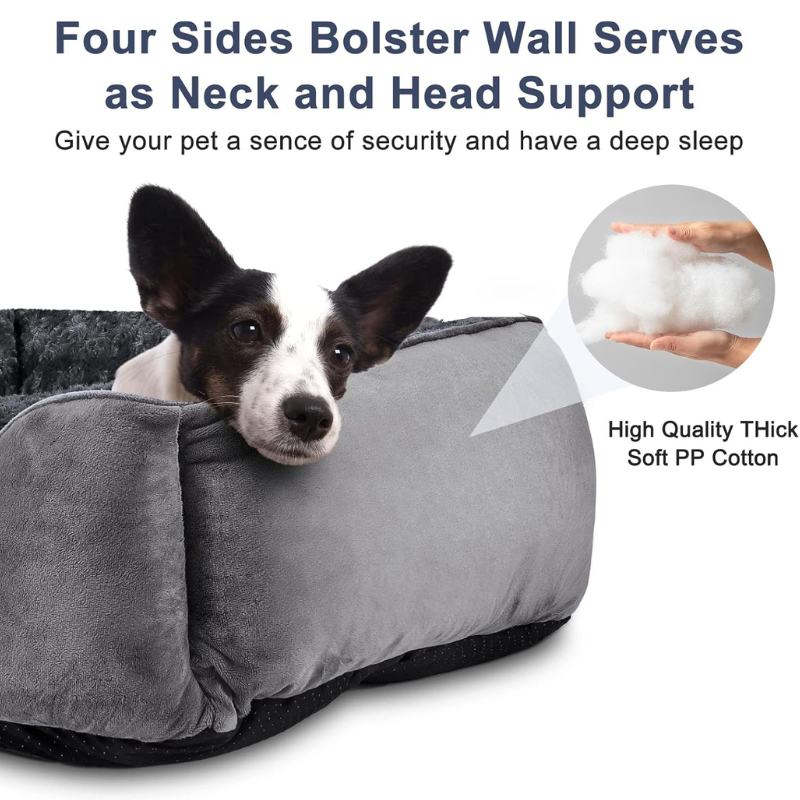 JOEJOY Cat Couch Bed - Orthopedic Sofa Couch Bed for Cats & Dogs