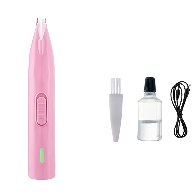 Electric Pet Paw Shaver - Quiet Grooming Trimmer for Cat & Dog Feet