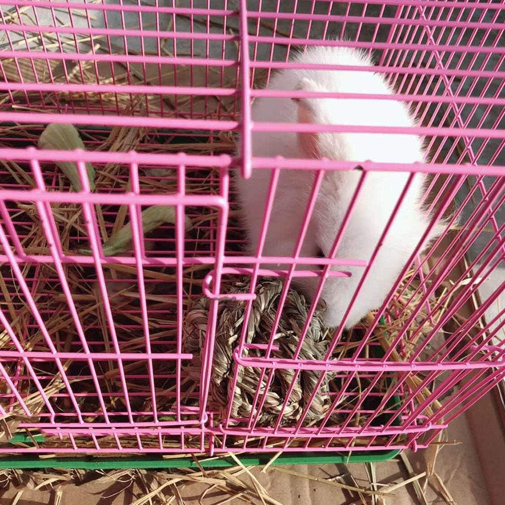 Get Your Furry Friends Hopping with Our Timothy Grass Chew Ball - Perfect Playtime for Bunnies, Hamsters, and Guinea Pigs! 🐰🐹🥳