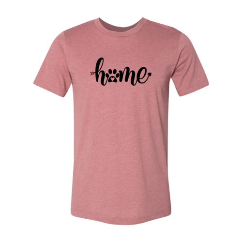 Home Is Where My Dogs T-Shirt Bella Canvas soft cotton tee with durable print
