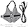 Rabbit Vest Harness and Leash Set Adjustable Formal Suit Style for Bunny Kitten Small Animal Walking (S)