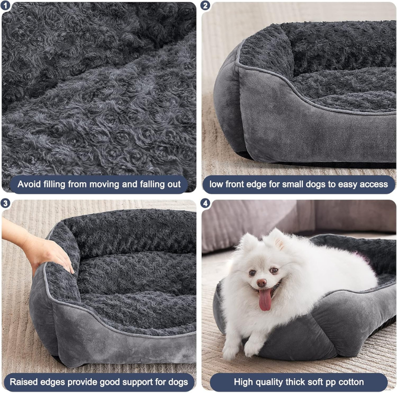 JOEJOY Cat Couch Bed - Orthopedic Sofa Couch Bed for Cats & Dogs