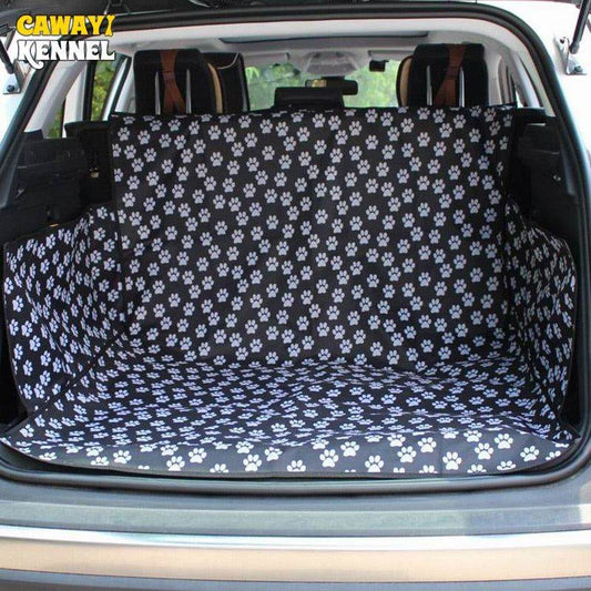 Pet Carriers Dog - Durable Oxford Car Seat Cover & Trunk Mat - CAWAYI