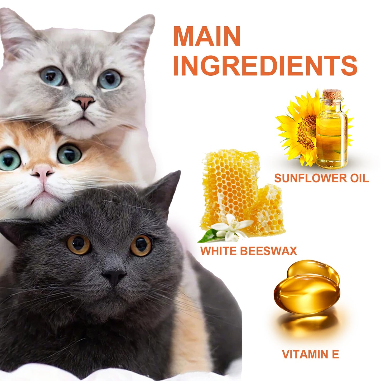 Pet Paw Care Cream, Moisturizing And Anti-Dry Crack Cat And Dog Foot Care Pad Paw Care Cream