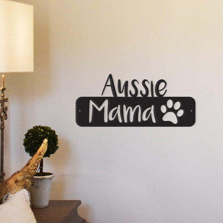 Aussie Mama Wall Art - Durable Metal Décor