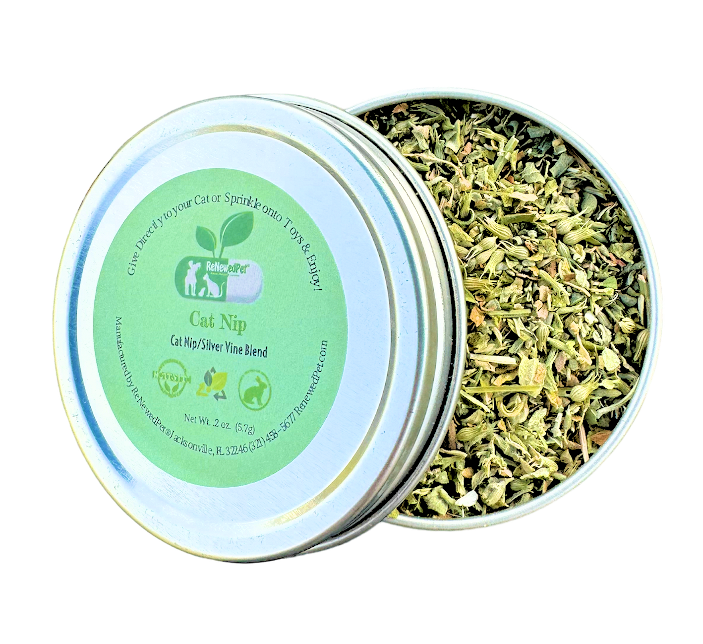 Organic Catnip / Silver Vine Mix