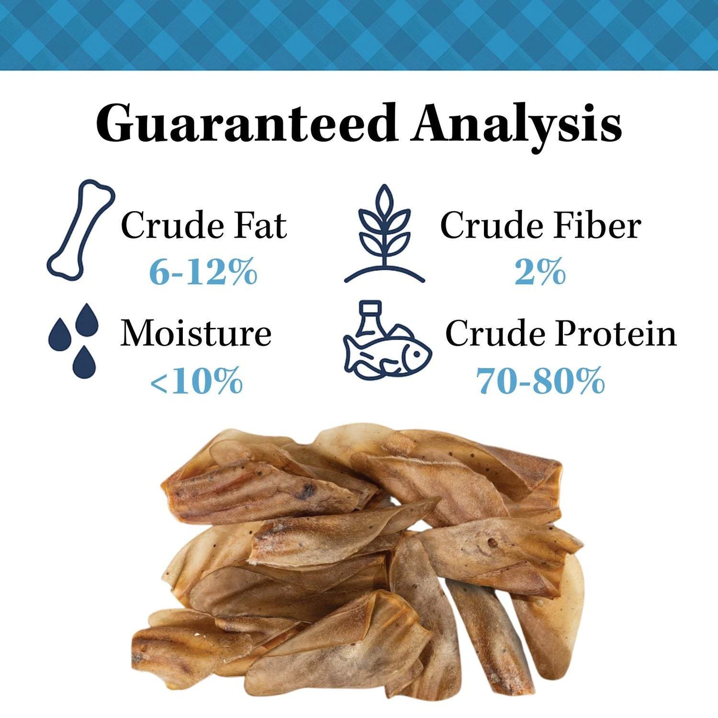 Country Living Natural Cow Ears - All-Natural Dog Chews, Dental Health