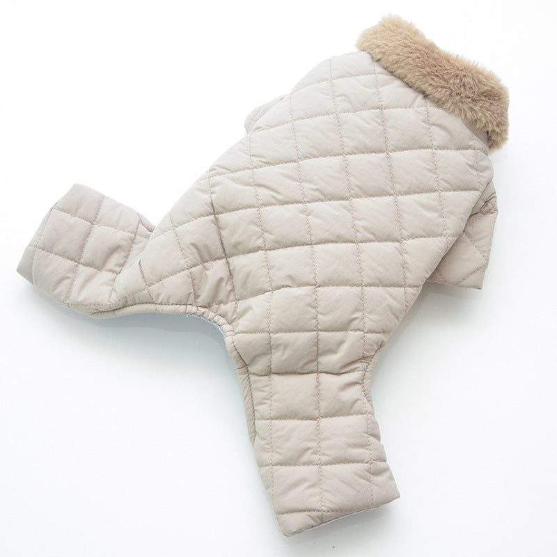 Pet Cotton Coat - Casual Teddy & Cotton Padded Warm Winter Dog Clothes