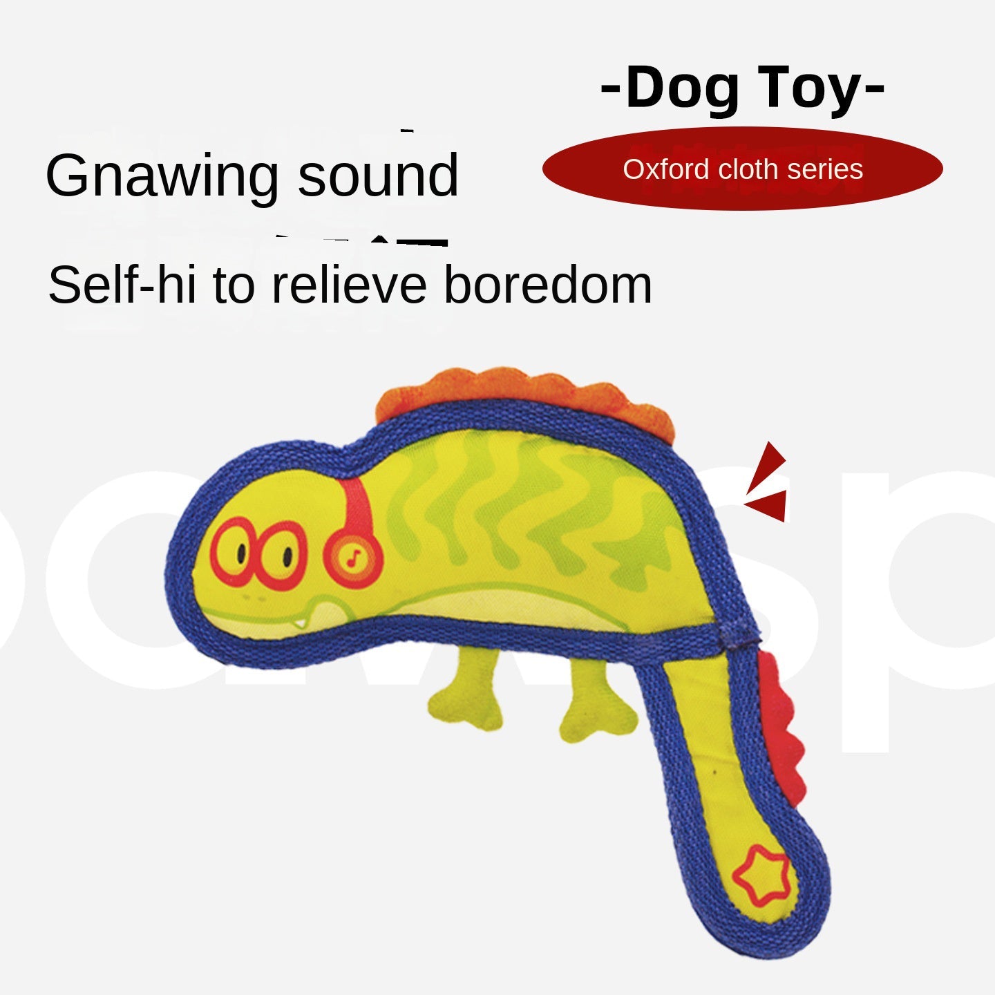 Tug-of-War Toy for Dogs Teeth Cleaning Oxford Cloth Pet Sound Interactive Toy for Small and Medium Dogs