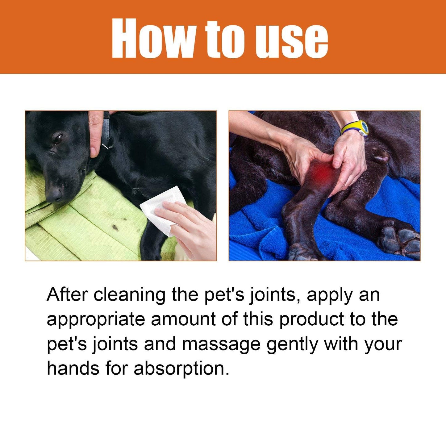 Pet Bee Venom Oil bottle with natural ingredients for pet joint care