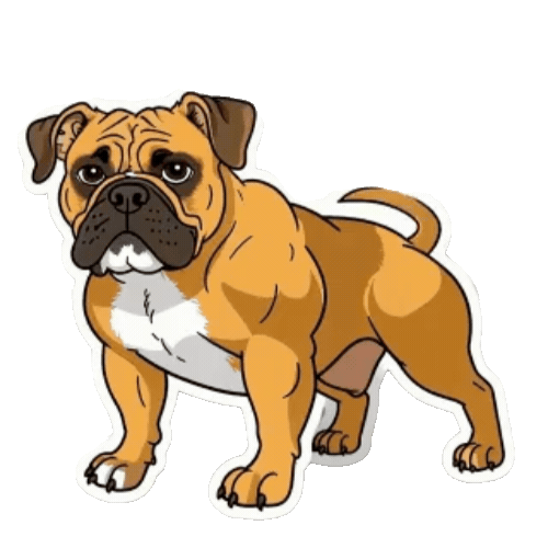 Animated Boxer Sticker Pack — 10 GIF Stickers | Instant Digital Download
