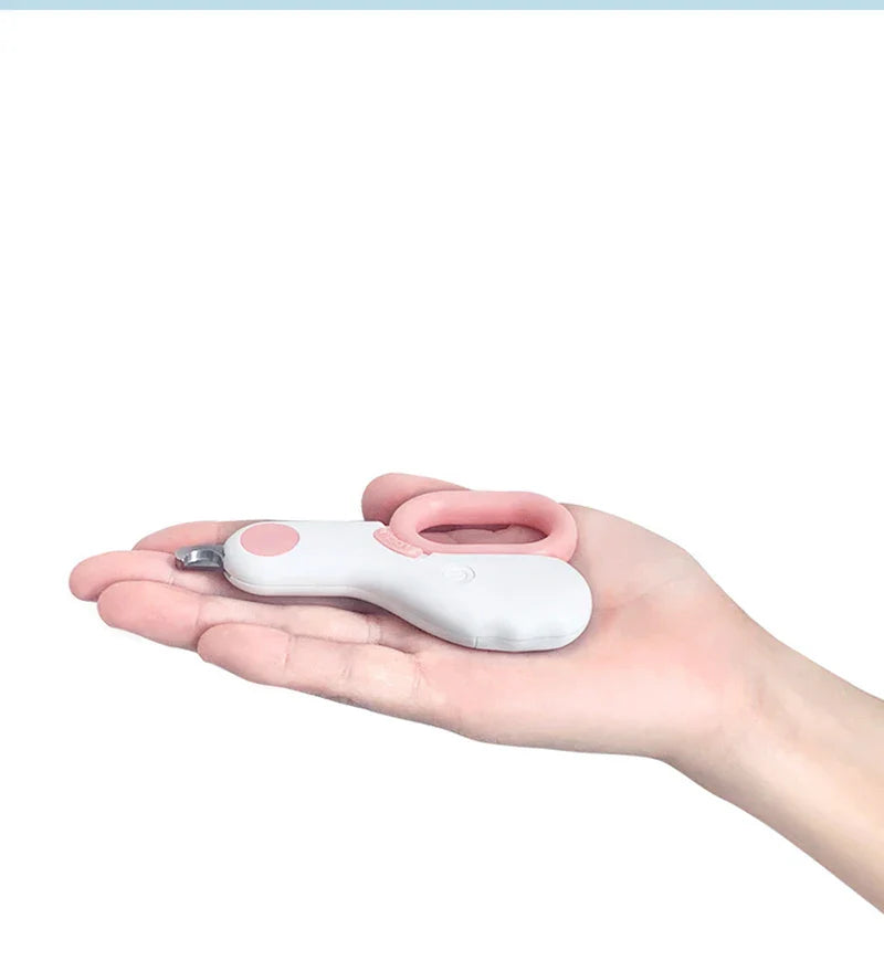 LED Pet Nail Clipper Claw Grooming Scissors for Cats Small Dogs