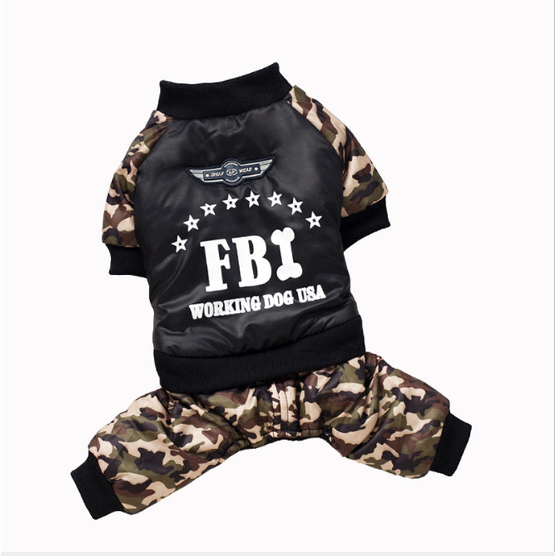 FBI Camouflage Coat | Jumpsuit Pants