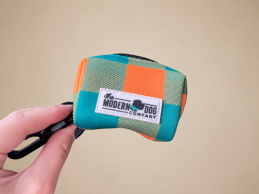 The Modern Dog Company - Plaid Camping Poop Bag Holder