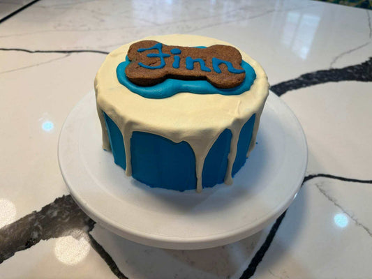Organic Dog Cake by Finn - Handcrafted Celebratory Dog Treats for Pets