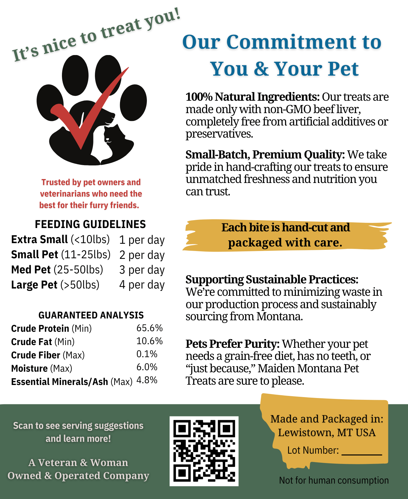 Freeze Dried Beef Liver Treats | 4oz.