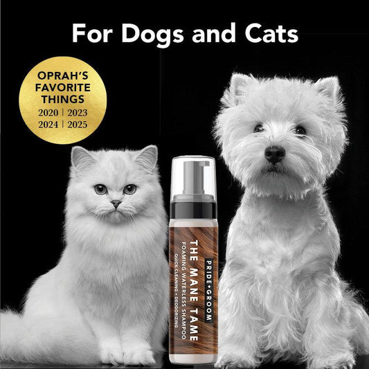 Waterless Pet Shampoo - The Mane Tame for Clean, Fresh Pets Quickly