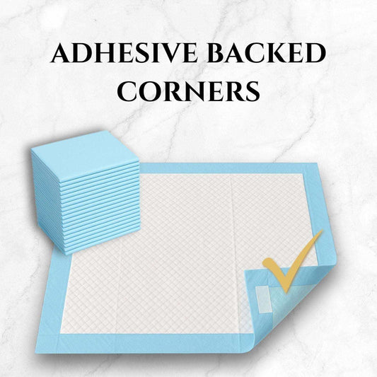 30 count puppy pads absorbent pee pads 24x35 inches leak-proof sticky bottom tear-resistant