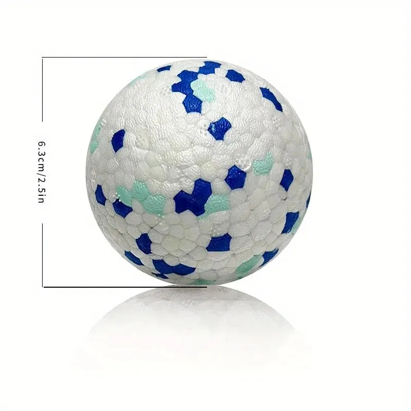 Durable Chew Ball Dog Toy - Interactive Teeth Cleaning Ball