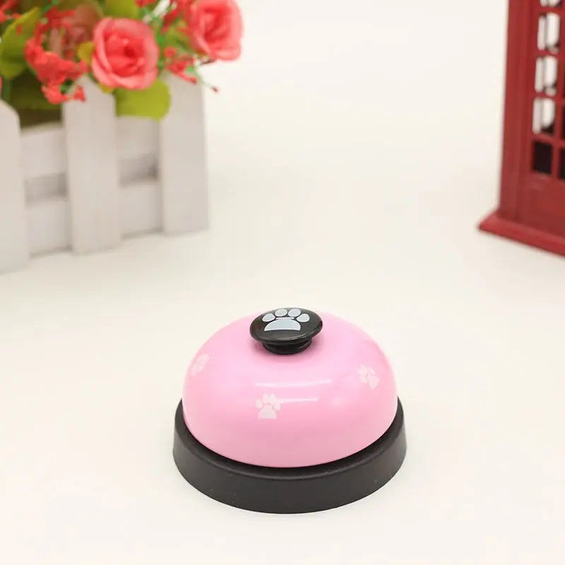 Pet Training Dinner Bell Toy - Interactive Training Tool for Dogs & Cats