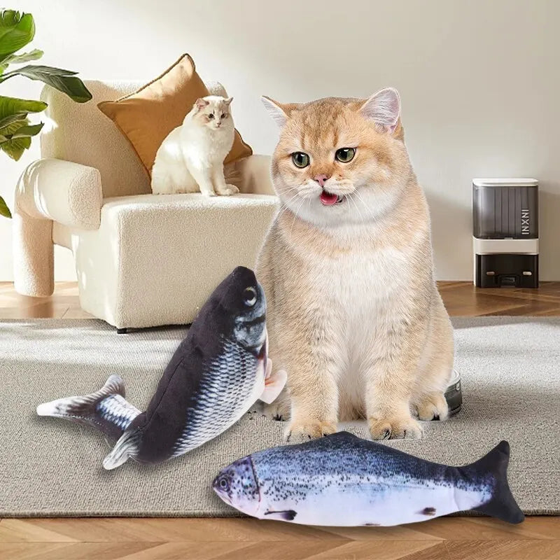 Floppy Fish Cat Toy - Keep Your Pet Active and Entertained