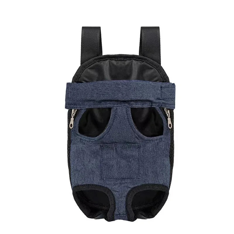 Adjustable Pet Backpack Carrier for Cats & Small Dogs