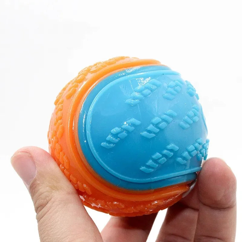 6Pcs Squeaky Dog Balls - Interactive Chew Toys for Dogs