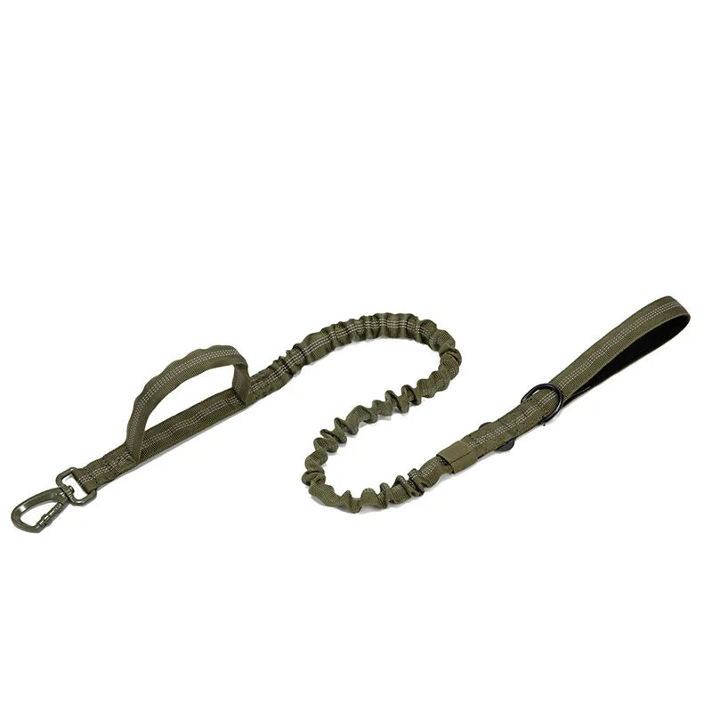 Durable Nylon Dog Collar & Reflective Leash Set - Tactical Training
