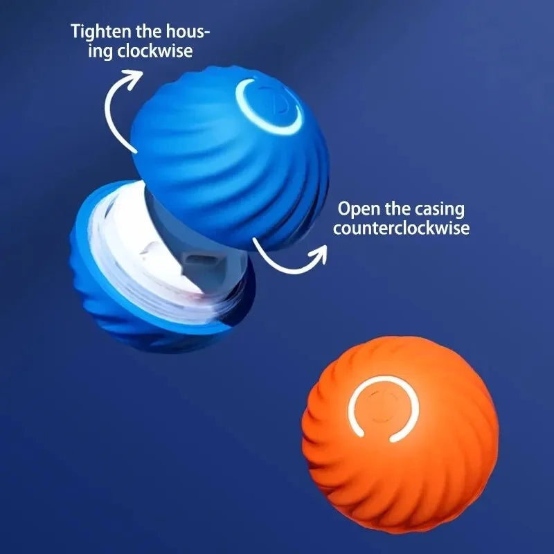 Smart Dog Toy Ball – USB Auto Bouncing Pet Toy for Dogs