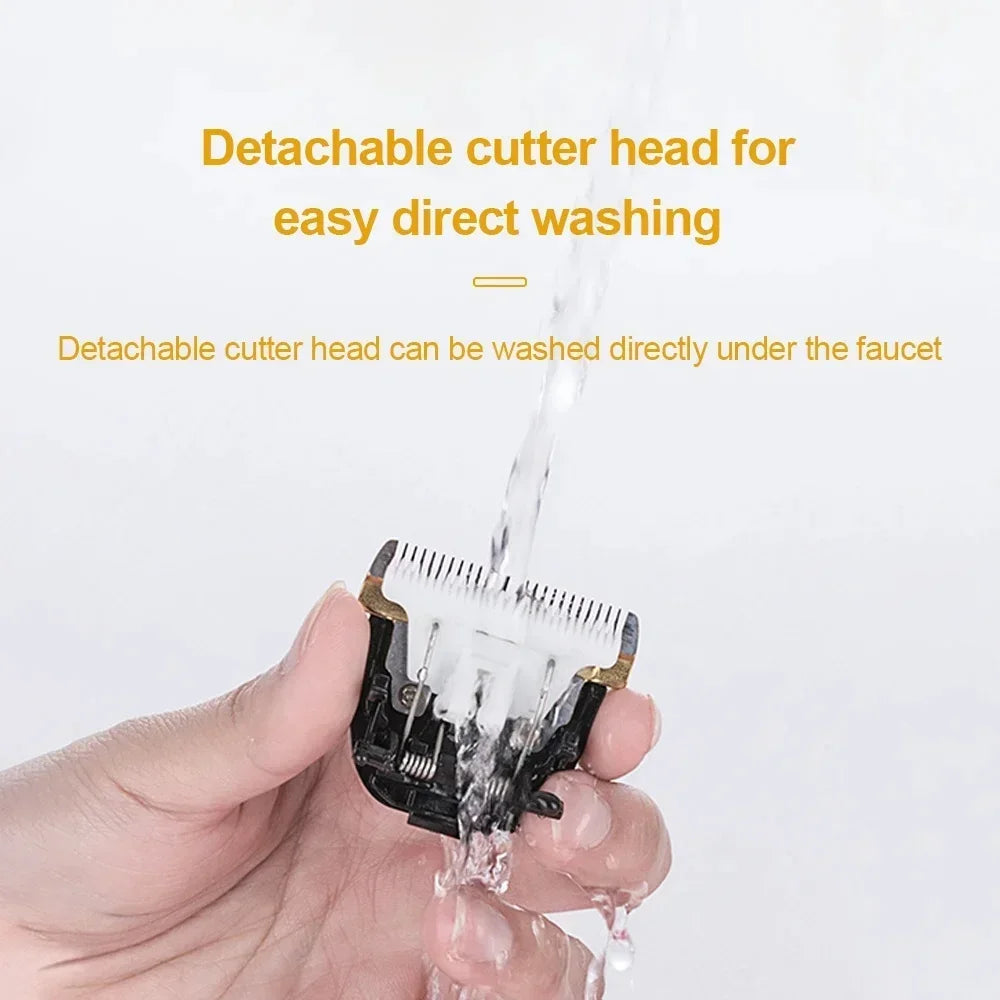 Professional Pet Hair Clipper - USB Grooming Trimmer for Dogs & Cats