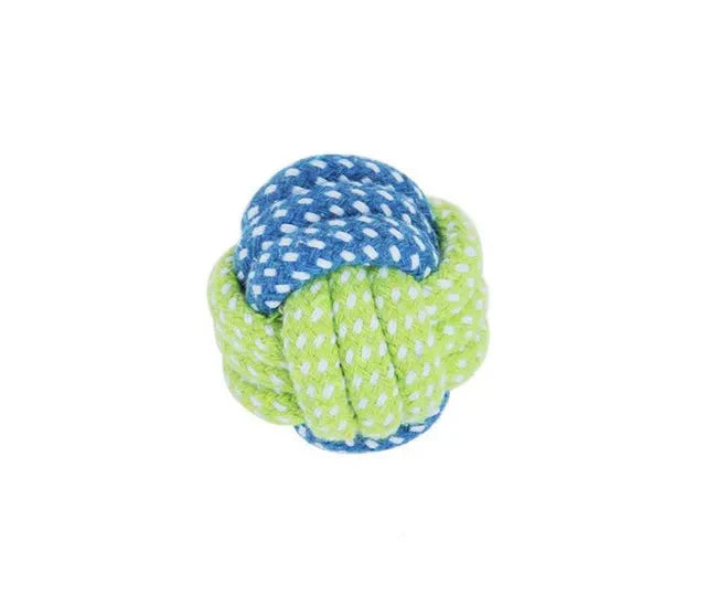 Interactive Cotton Rope Dog Toys for Puppies & Adults