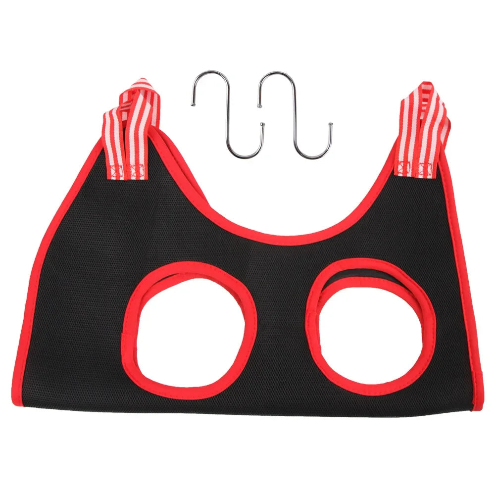 Pet Grooming Hammock for Dogs & Cats - Bath & Nail Cutting Restraint Bag