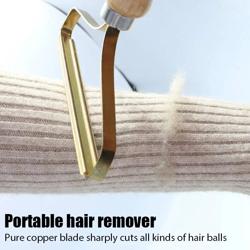 Portable Pet Hair Remover Brush for Cats & Dogs