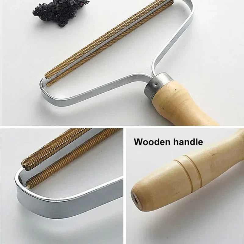 Portable Pet Hair Remover Brush for Cats & Dogs