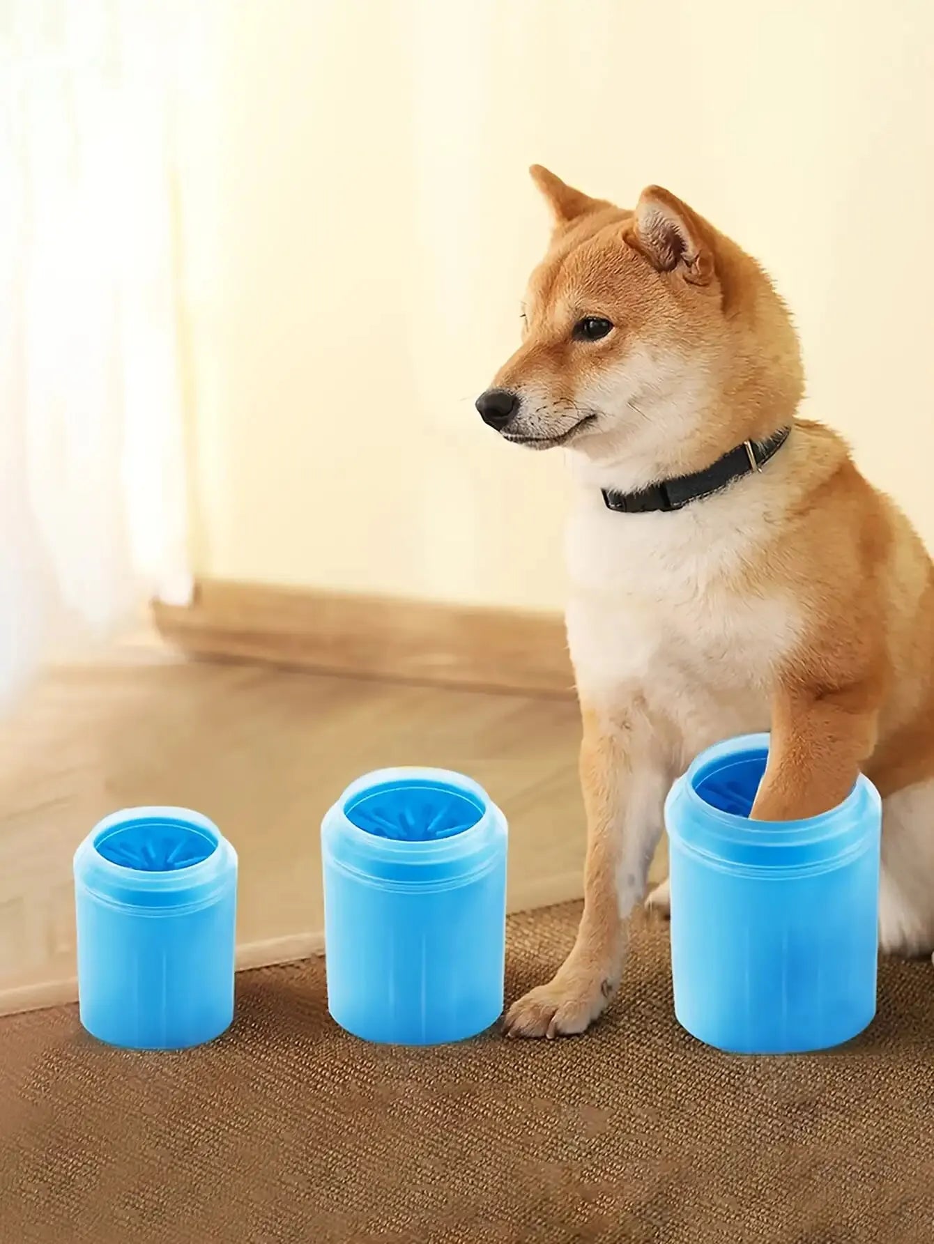 Portable Pet Paw Cleaner Cup - Pupmate Dog Paw Cleaner & Cat Foot Washing Tool
