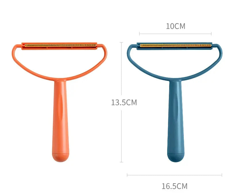 Portable Pet Hair Remover Brush for Cats & Dogs