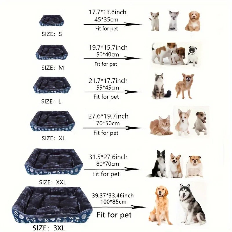 Large Dog Bed Sofa – Comfy Dog Bed Cushion for Pets