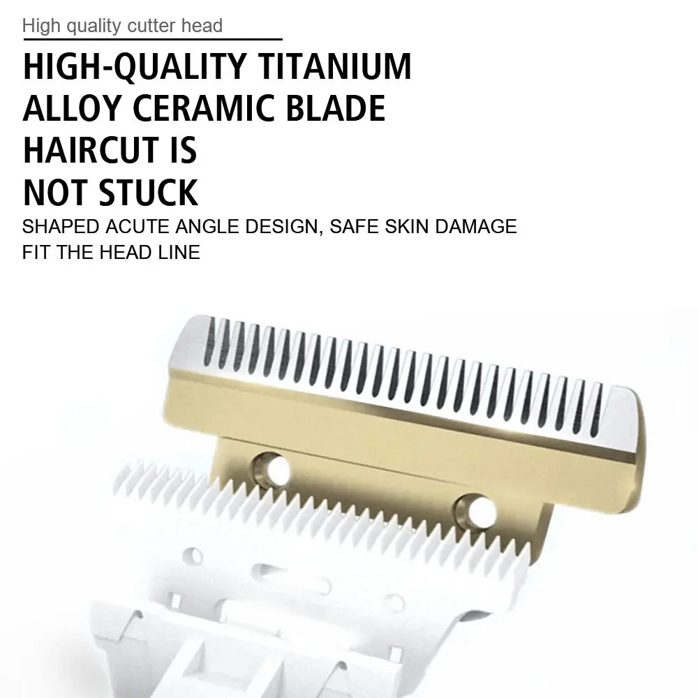 Pet Hair Clipper Grooming Trimmer Set - Professional Cordless Clippers