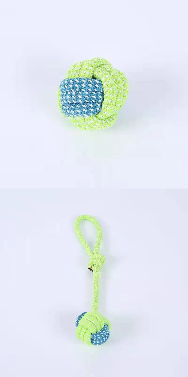 Interactive Cotton Rope Dog Toys for Puppies & Adults