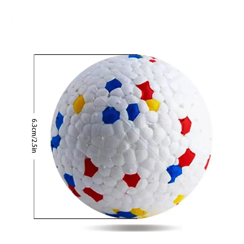 Durable Chew Ball Dog Toy - Interactive Teeth Cleaning Ball