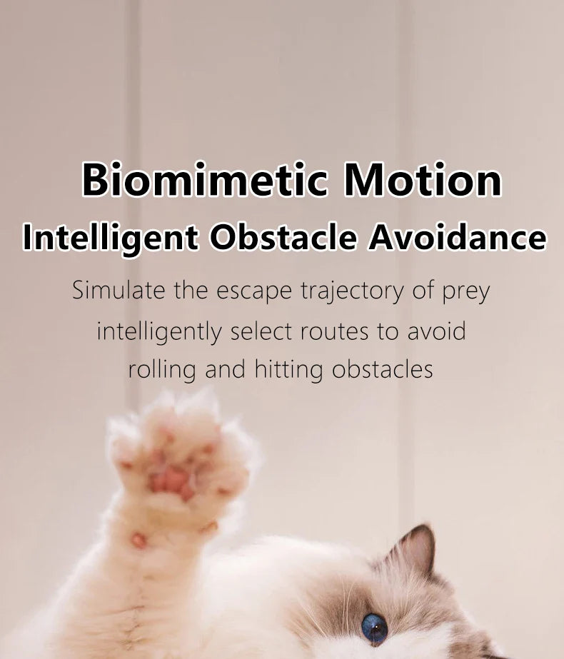 2PCS Smart Cat Toys – Auto Rolling Interactive Ball Set