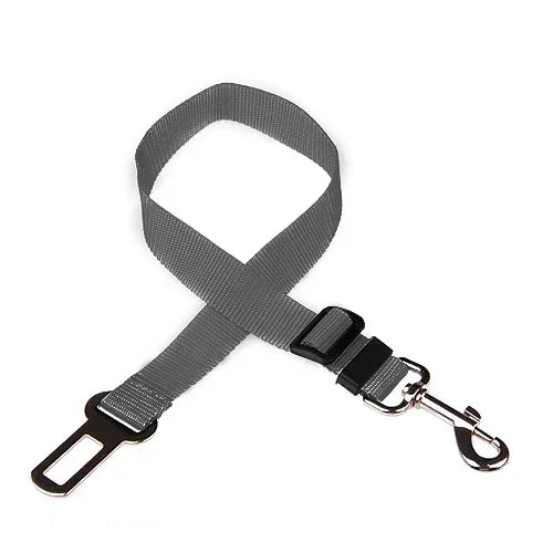 Pet Car Seat Belt Harness – Adjustable Safety Clip for Dogs & Cats
